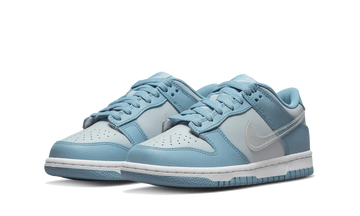 GS Nike Dunk Low 'Blue Clear Swoosh'